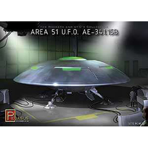 ESPEG9100 1/72 Area 51 UFO A.E.-341.15B