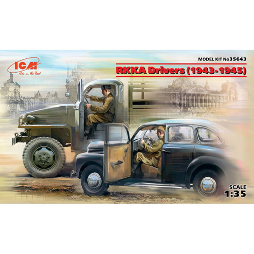 BICM35643 1/35 RKKA Drivers (1943-1945) (2 figures) (100% new molds)