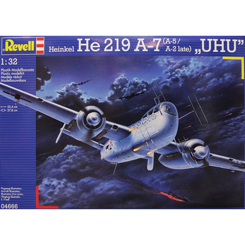 BV4666 1/32 Heinkel He219 A-7/A-5/A-2 late &quot;UHU&quot; (New Tool-2012)
