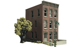 JW10900 1/87 Townhouse #1 - HO Scale(1/87 빌라)