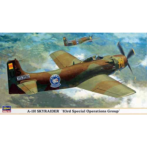 BH00804 1/72 A-1H Skyraider &quot;83rd Special Operation Group&quot;
