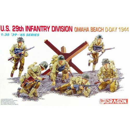 BD6211 1/35 U.S.29th Infantry Divison Omaha Beach D-Day 1944