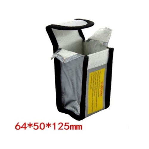64x50x95mm Three-dimensional RC Fireproof Lipo Battery Bag