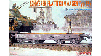 BD6069 1/35 Schwerer Plattformwagen typ ssy