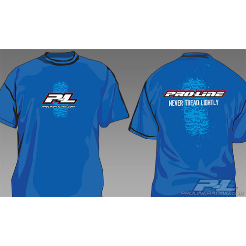 AP9929-03 Pro-Line Tread Blue T-shirt (Large)