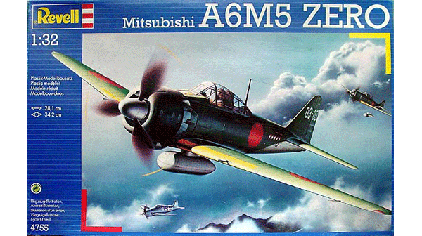 BV4755 1/32 MITSUBISHI ZERO A6 M5