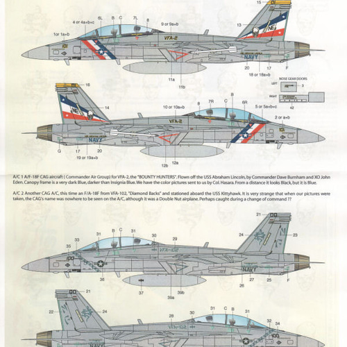 ESN48760 1/48 F/A-18F New Bugs of the Fleet Pt I (F-18 Hornet )