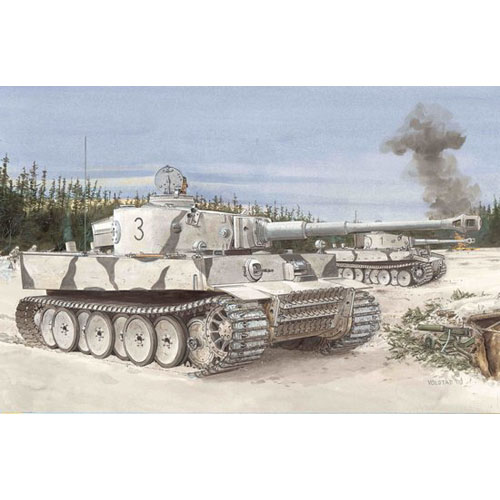 BD7376 1/72 Tiger I Initial Production s.Pz.Abt.502 Leningrad Region 1942/43 ~ Armor Pro Series