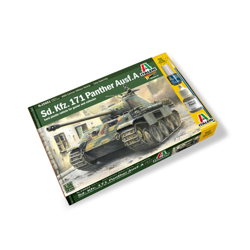 BI15652 1/56 Panther Ausf.A (M4 셔먼)(붓 1개 도료 1개 접착제 1개)(New Tool-2014)