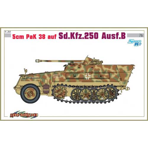BD6720 1/35 5cm PaK 38 auf Sd.Kfz.250 Ausf.B Neu