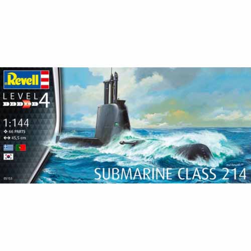 BV5153 1/144 Submarine CLASS U214-손원일급