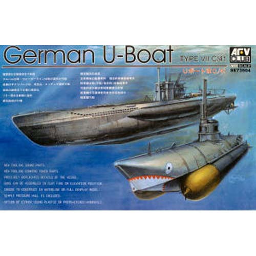 BFSE73504 1/350 독일 U-보트 타입 7/C41 (German U-Boat Type 7/C41)