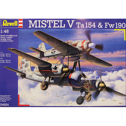 BV4824 1/48 Mistel V Ta154 &amp; Fw190