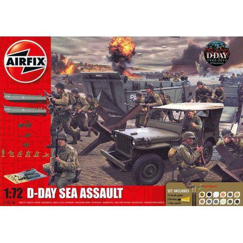BB50156 1/72 D-Day The Sea Assault Gift Set