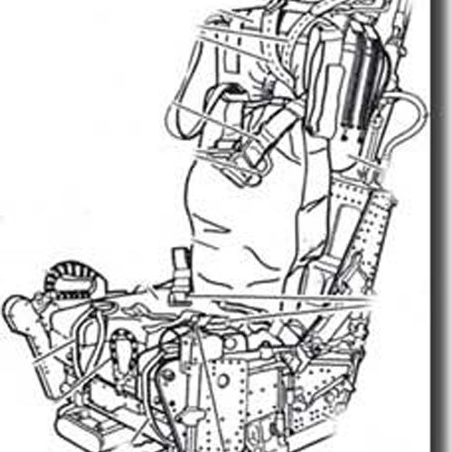 ESTD48425 1/48 MB MK.7 Ejection Seat for F-4 Phantom (2EA)