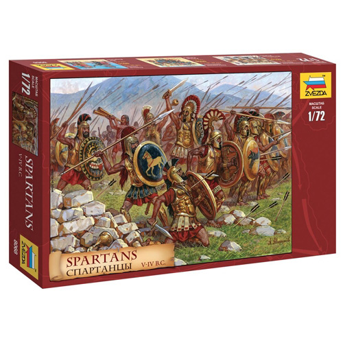BZ8068 1/72 Spartans The Greek Warriors(New Tool- 2011)
