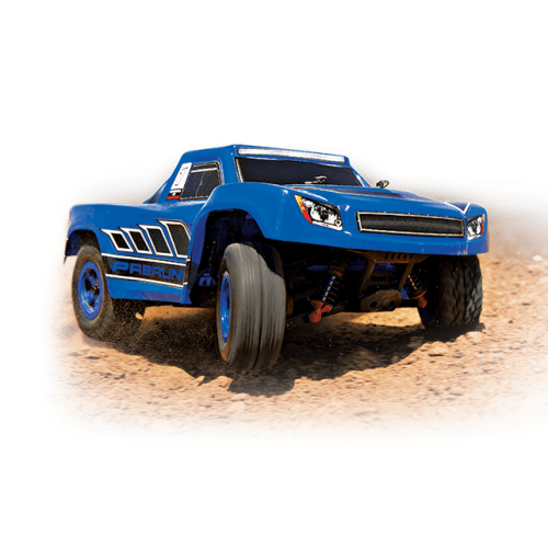 CB76064-1 *1:18 미니 숏코스 트럭 풀셋! Latrax Desert Prerunner, R5(블루/레드)