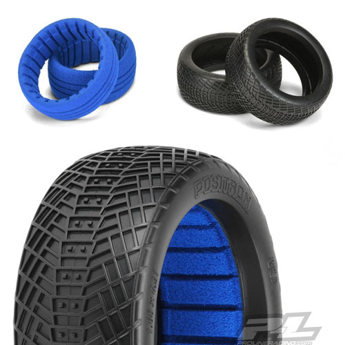 AP9061-17 Positron M4 (Super Soft) Off-Road 1:8 Buggy Tires for Front or Rear