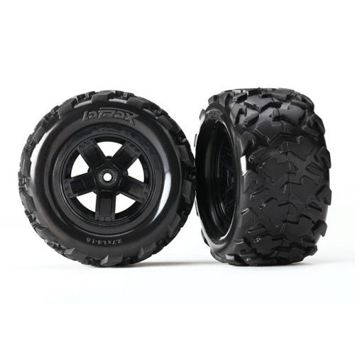 AX7672 Tires &amp; wheels assembled glued (Teton 5-spoke wheels Teton tires) (2)