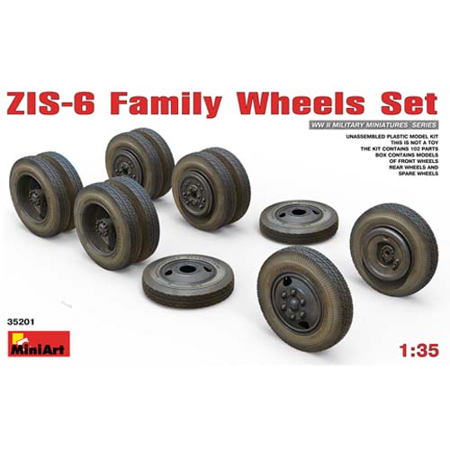 BE35201 1/35 ZIS-6 Family Wheels Set