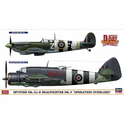 BH02087 1/72 Spitfire Mk.IXc &amp; Beaufighter Mk.X &quot;Operation Overload&quot;