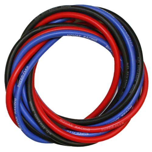 AN5540B 100 Silicone Wire - Gauge: 14 Color: Blue (#5540B)