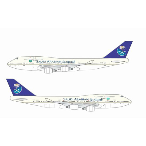 BD55262 1/400 SAUDI ARABIAN 747-40