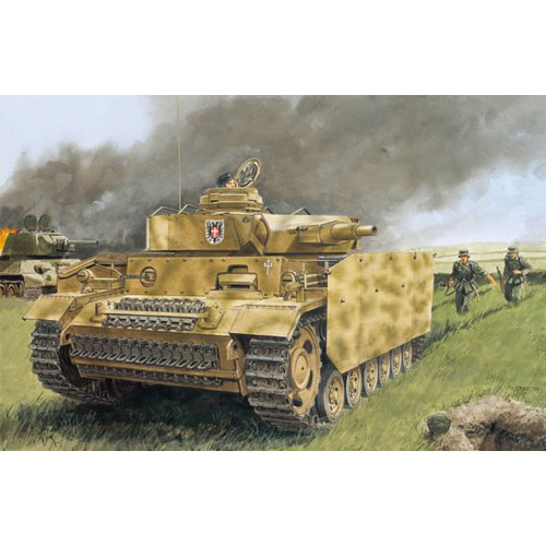 BD6474 1/35 Pz.Kpfw. III Ausf. N w/Sch?rzen ~ Smart Kit-매직 트랙 포함