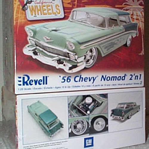 BM2892 1/25 California Wheels® &#039;56 Chevy® Nomad® 2&#039;n 1
