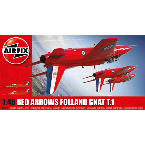 BB05124 1/48 Red Arrows Gnat (New Tool- 2014)