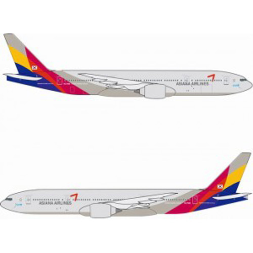 BD56182 1/400 Asiana Airlines 777-200 ~ HL-7596 Kumho Asiana Group