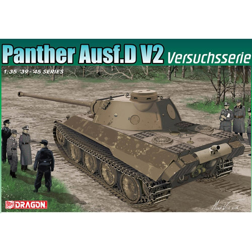 BD6830 1/35 Panther Ausf.D V2 Versuchsserie - Smart Kit