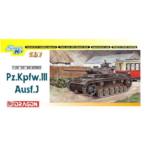 BD6394 1/35 Pz.Kpfw.III Ausf.J (2 in 1) ~ Smart Kit