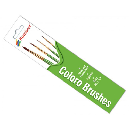 BBAG4050 Coloro Brush Pack - Size 00/1/4/8