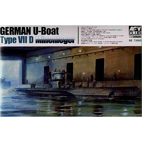 BFSE73505 1/350 German U-Boat Type VII D Minenleger