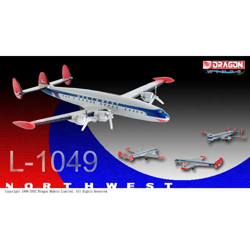 BD55566 1/400 Northwest Airlines L-1049 with Collectors Tin ~ N5172V