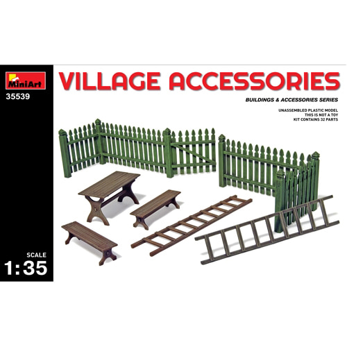 BE35539 1/35 Village Accessories