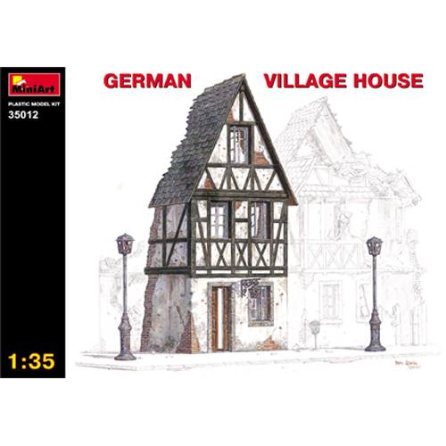 BE35012 1/35 German Village House