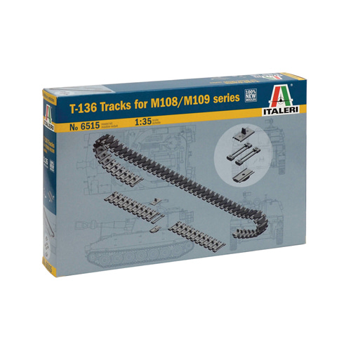 BI6515 1/35 T-136 Tracks for M108/M109 series (New Tool- 2013) (이탈레리 단종)