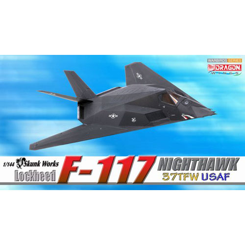 BD51019 1/144 USAF F-117 Nighthawk 37TFW (Military)-제품 파손 검수 후 출고