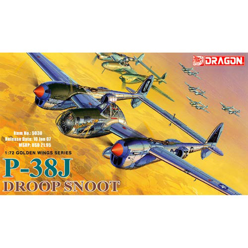 BD5030 1/72 P-38J DROOP