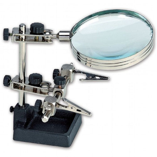 BA27022 Helping Hand Magnifying Glass Tweezer(돋보기-집게 포함형)