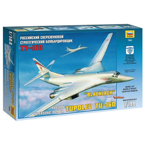 BZ7002 1/144 Tupolev TU-160 Russian Supersonic Bomber