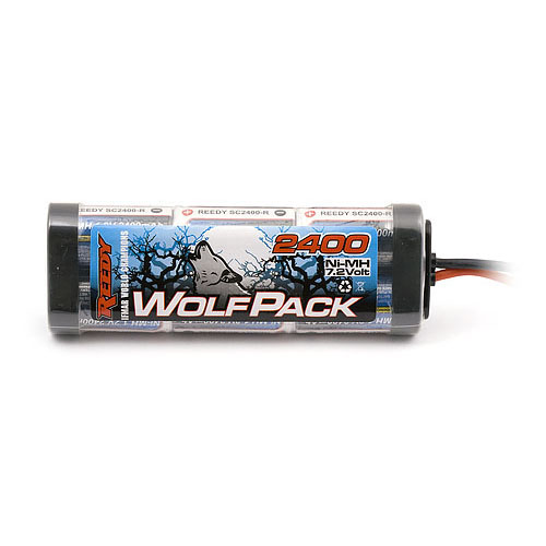 AAK693 Reedy WolfPack 7.2V 2400 mAh Ni-MH Stick - 딘스커넥터