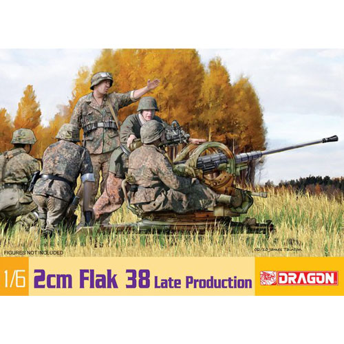 BD75039 1/6 2cm FlaK 38 Late Production (인형 미포함)
