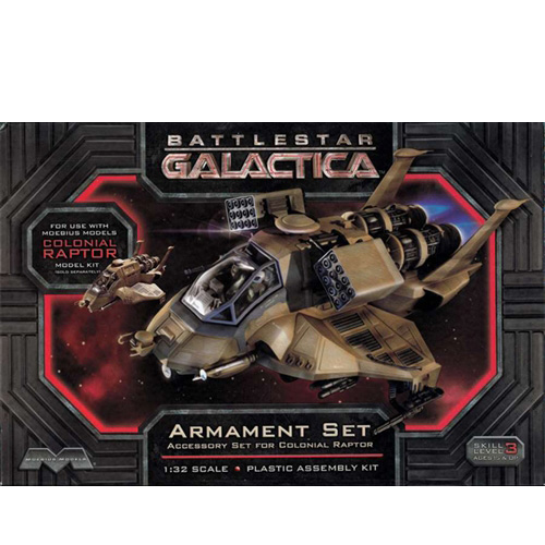 ESMW00968 1/32 Battlestar Galactica Colonial Raptor Armament Set