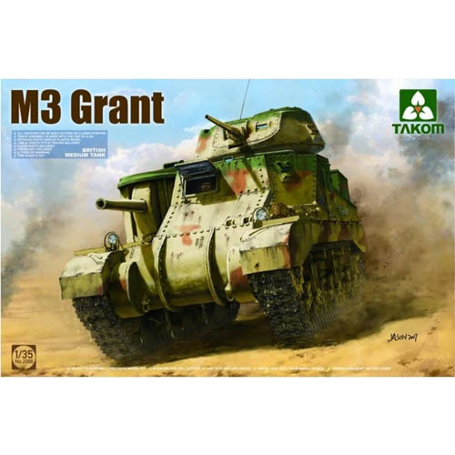 BT2086 1/35 British ARMY Medium Tank M3 Grant Mk1