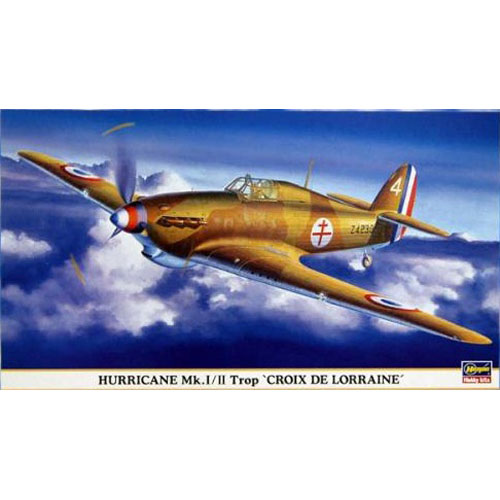 BH09562 1/48 Hurricane Mk.I/II Trop &quot;Croix De Lorraine&quot;(하세가와 단종)