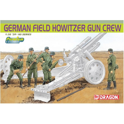 BD6461 1/35 German Field Howitzer Gun Crew