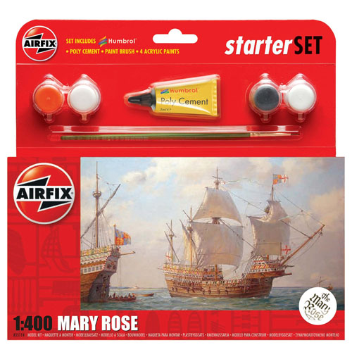 BB55114 1/400 Mary Rose Starter Set (New Tool- 2014)